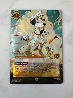 Pongo Enchanted Fabled Father Lorcana Card Booster Box Packs Trove Disney Mickey Promo Iconic Dalmatian Elsa Buzz Woody Toy Bundle