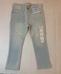 Toddler Jeans leggings super soft adjustable waist size 2T.  (N)
