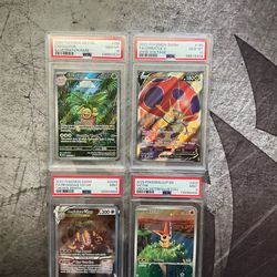 Psa pokemon slabs 90 for all 4