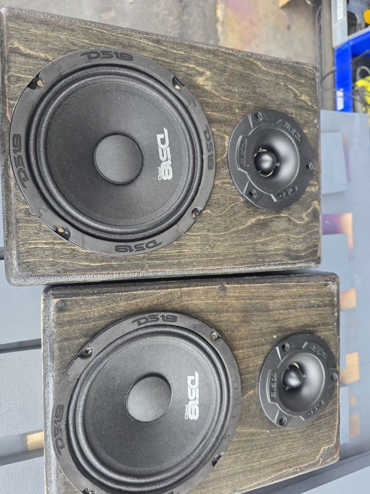 DS18 6.5 SPEAKER AND 3 INCH SUPER TWEETERS
