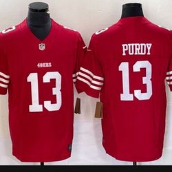 SAN FRANCISCO 49ERS STITCHED FOOTBALL JERSEY 