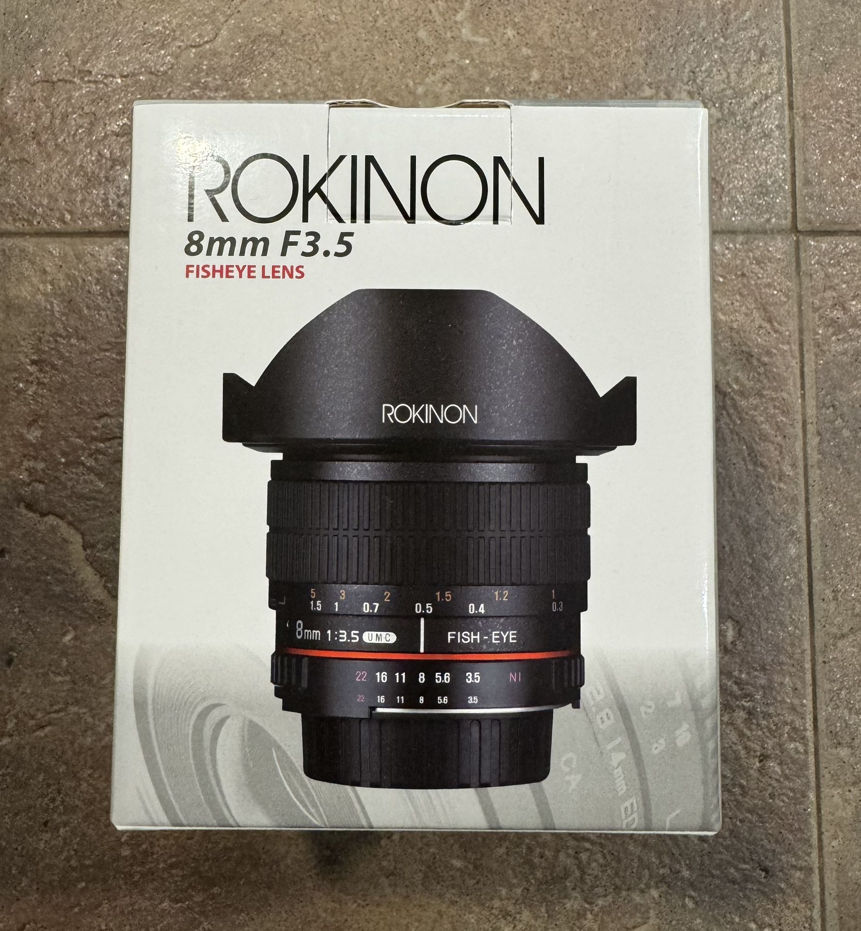 Rokinon 8mm F3.5 Fisheye Lens