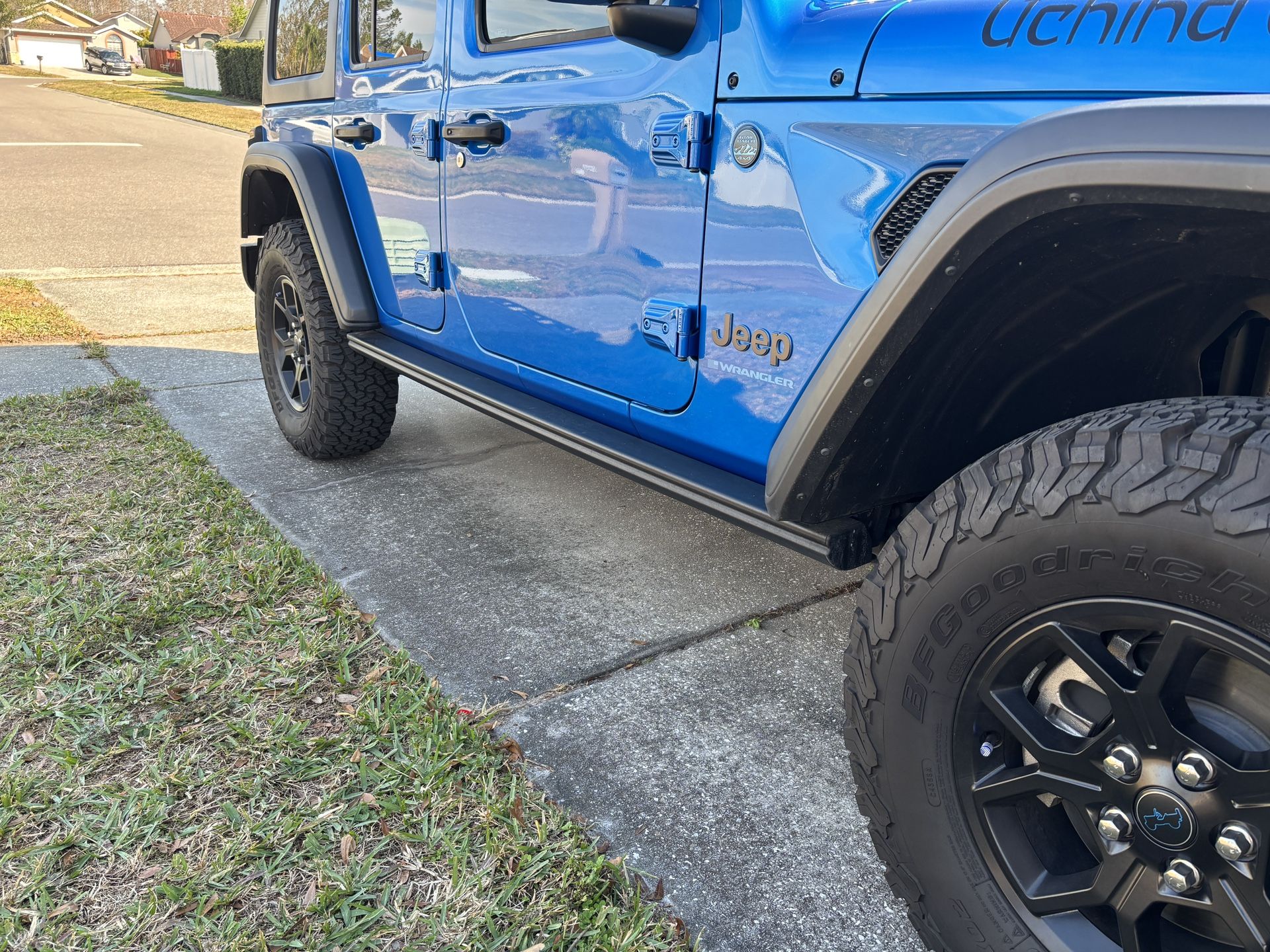 2018 - 2025 Jeep Wrangler Running Boards