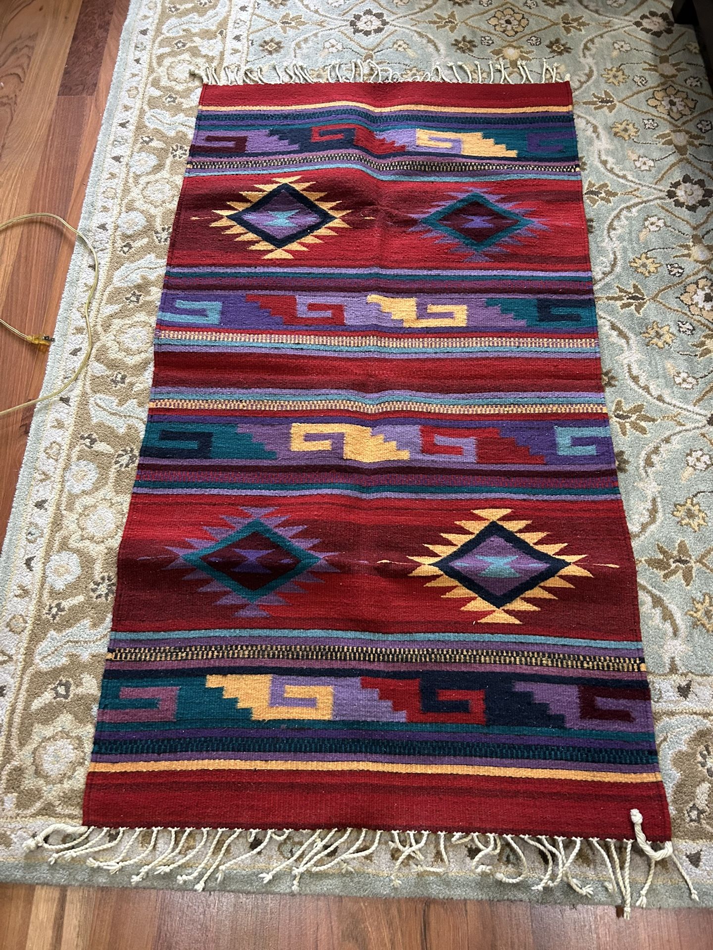 Colorful Woven Rug/Wall Hanging