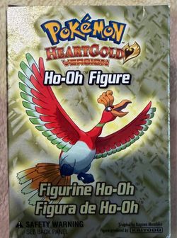 Rare Pokémon HeartGold Ho-Oh Figure by Kaiyodo