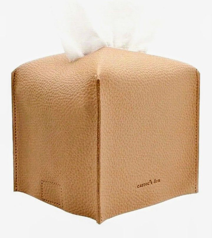 TISSUE PU LEATHER BOX HOLDER WATER RESISTANT 