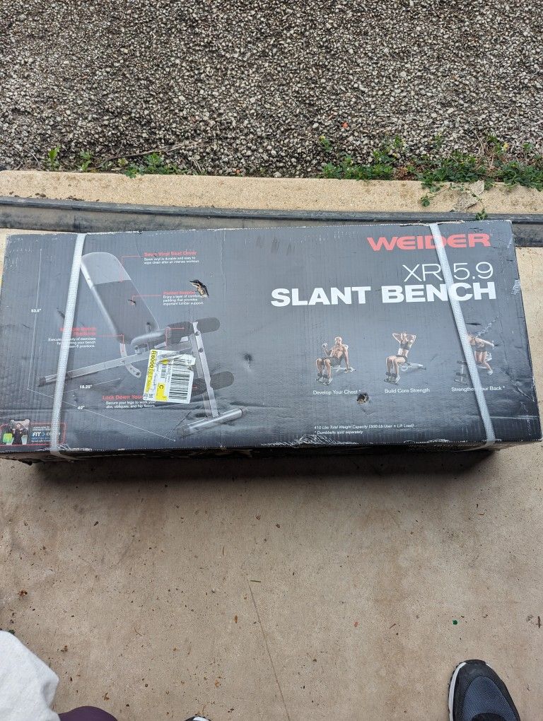 Weider Slant Bench New