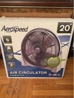 Aerospeed AC100 20" Air Circulator Fan
