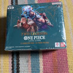 One Piece TCG OP-08 Two Legends Booster Box SEALED ENGLISH