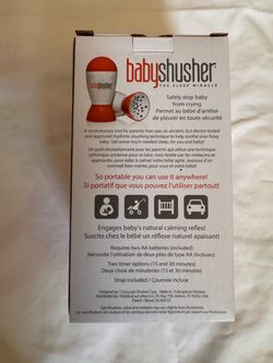 Baby Shusher Portable Sound Machine Mom-Like 'Shh!' Sound for Baby