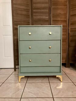 Small wooden dresser must go!
