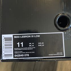LeBron XI Low Size 11