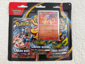 Pokemon TCG chaos rising 3 pack blister