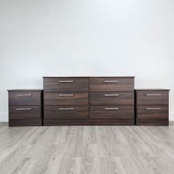 Dresser And 2 Nightstands - Cómoda y 2 Mesitas de noche