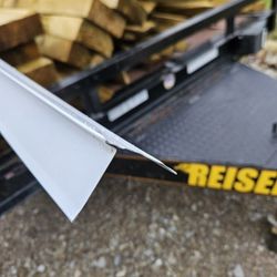 White Roof Drip Edge