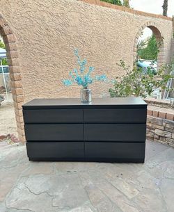 IKEA black dresser