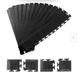 Garage floor, transition edge kit