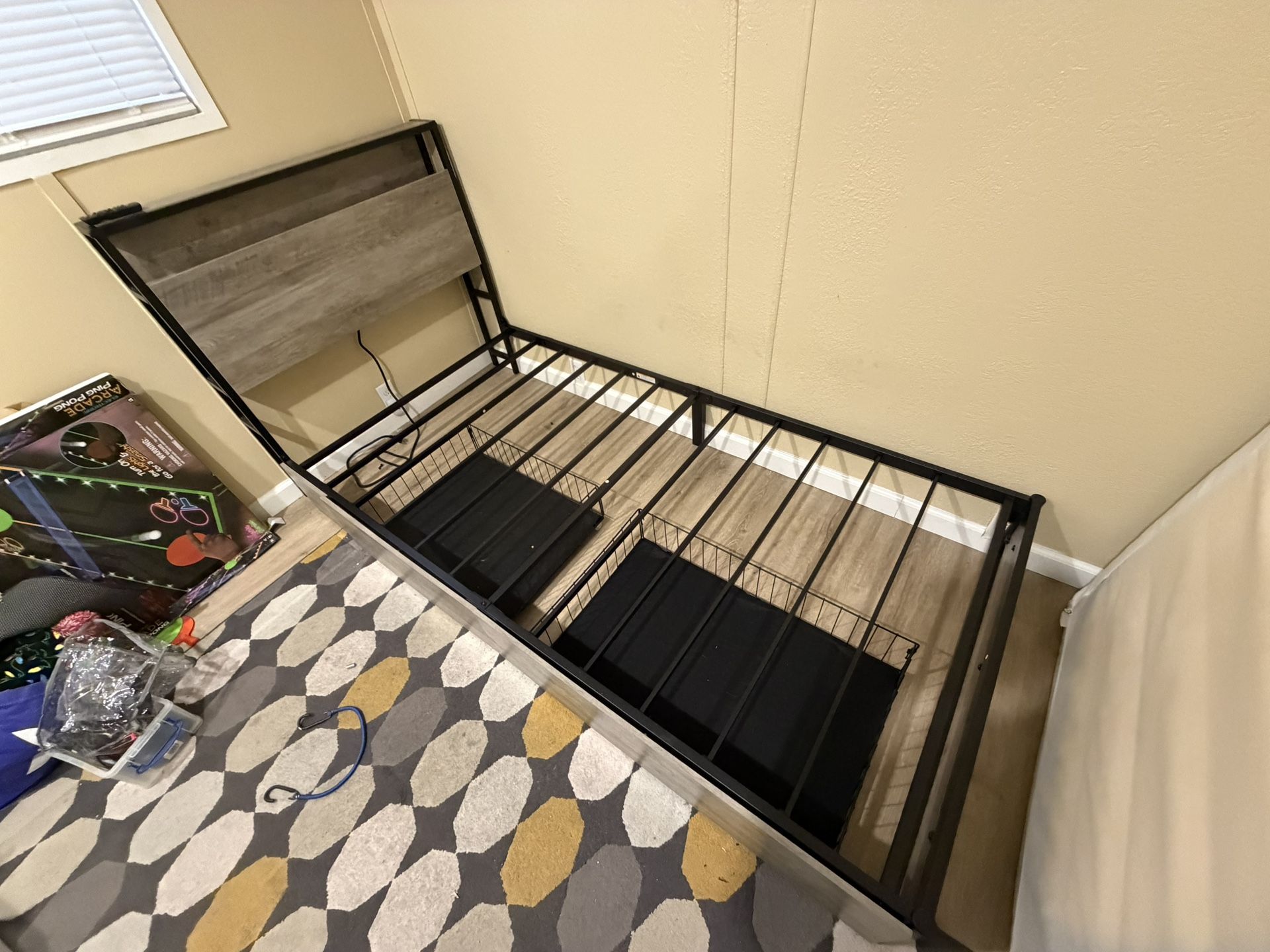 Twin Bed Frame 2drawers