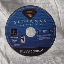 Superman Returns Playstation 2 (EA Games, 2006) Game Disc Only