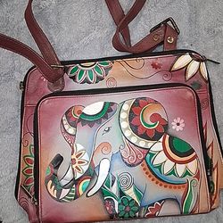 Anuschka ANNA Medium Handpainted handbag