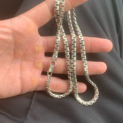Super Nice Silver Chain With Rhodium