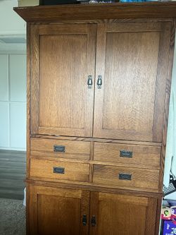 Wooden Wardrobe