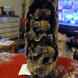 Wooden Elephants Inside 12 Inches Tall  20.00