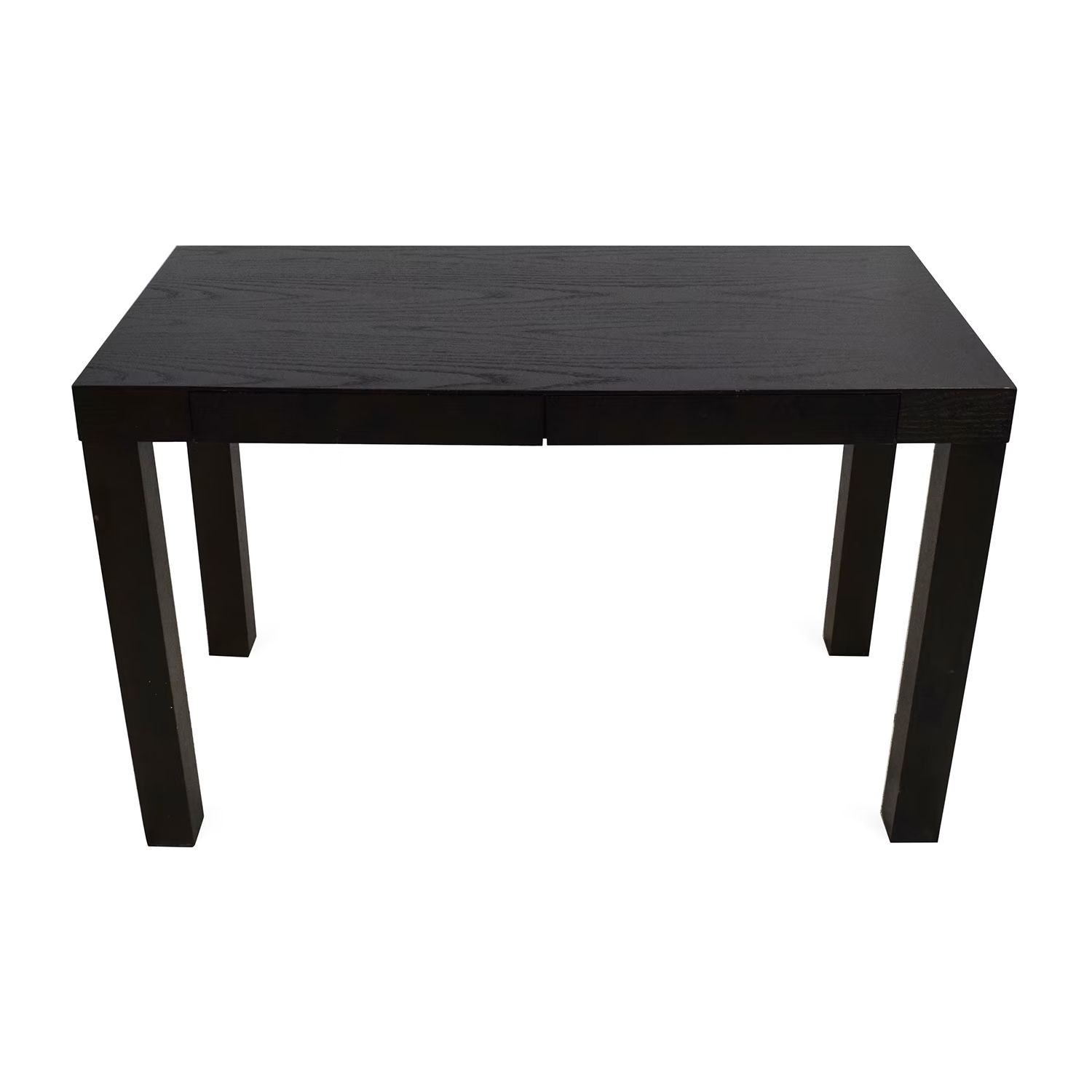 West Elm Dark Brown Parsons Desk
