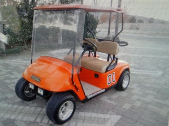 General Lee Ezgo Golf cart