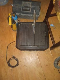 Wet saw