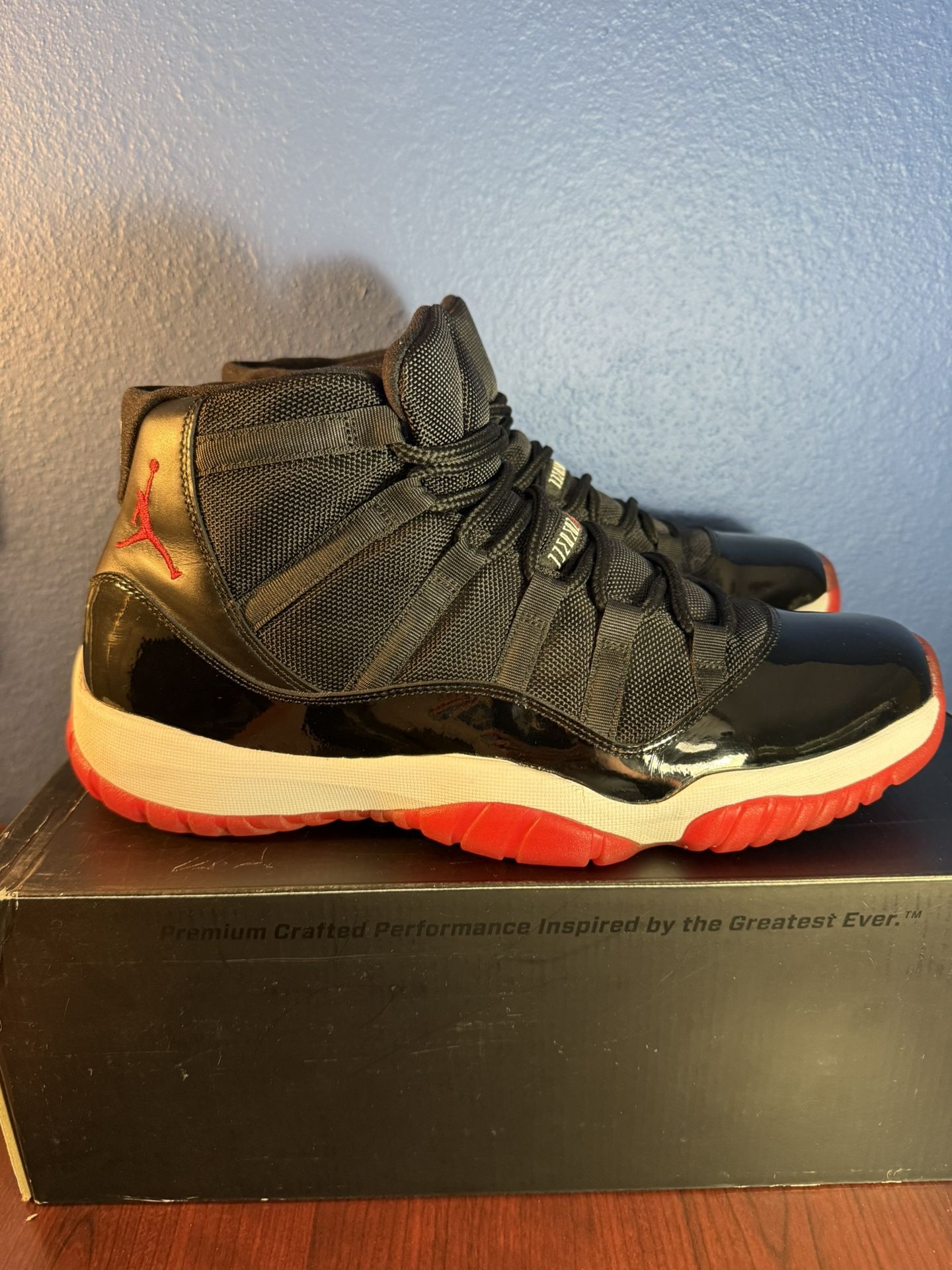 Men's Air Jordan 11 Retro 'Bred' 2012 SIZE 13