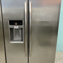 Stainless Steel Maytag Side By Side Refrigerator 
