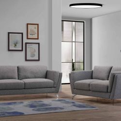 COMFY NEW QUITO FABRIC SOFA AND LOVESEAT SET ON SALE ONLY $699. SAME DAY DELIVERY !!