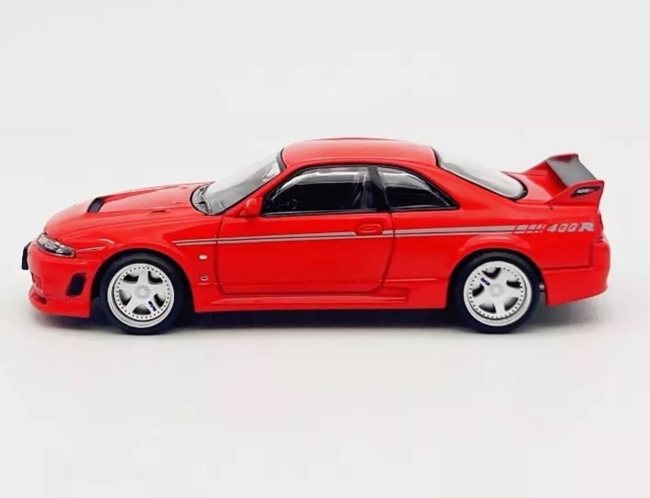 Pop Race 1:64 Nissan GTR R33 Nismo 400R Red PR64-91 for Sale in