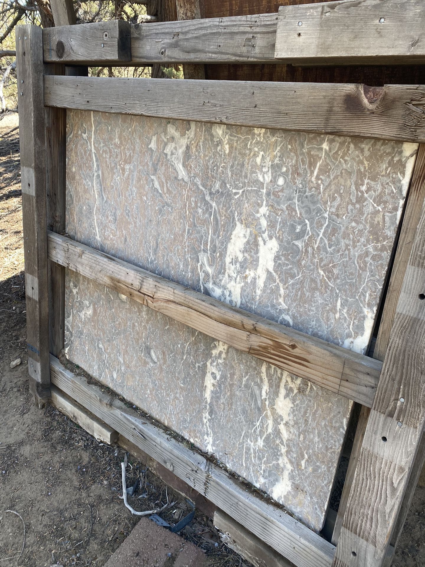 Marble Slab 38x42 1 1/4”