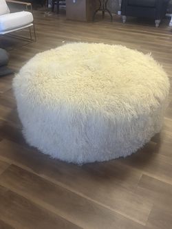 Four Hands -- Tibetan Fuzzy ottoman