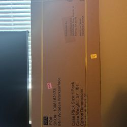 Unopened Solid Wood Husky Desk Top