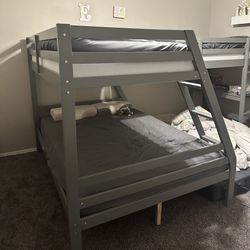 3 Bed Bunk Bed. With Desk 