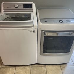 LG Washer And Kenmore Electric Dryer