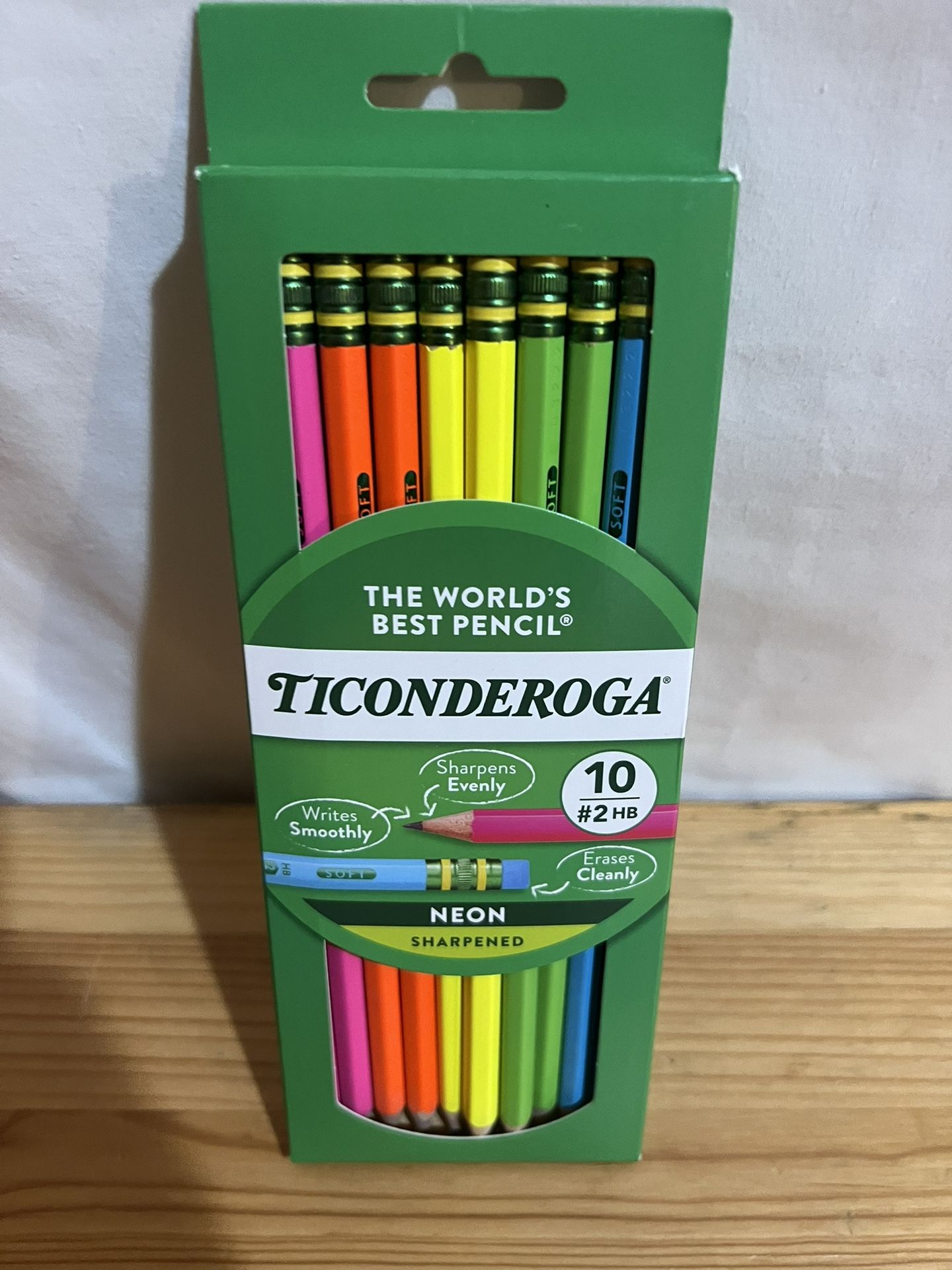 Dixon® Neon Colored Pencils, Assorted, Pack Of 10 Brand New $7 Meet Up In Irving @dfwgoods