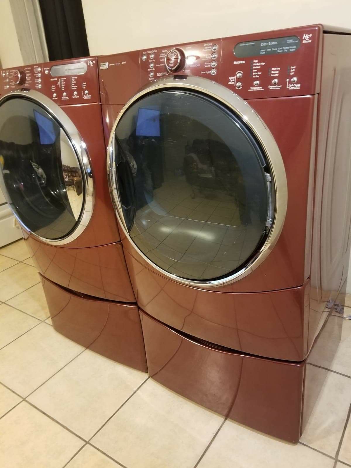 KENMORE WASHER AND ELECTRIC DRYER