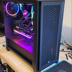 Gaming/Streaming/Editing Pc - RTX 4070 Ti Super and Ryzen 7 5700X3D - Water Cooled - Brand New