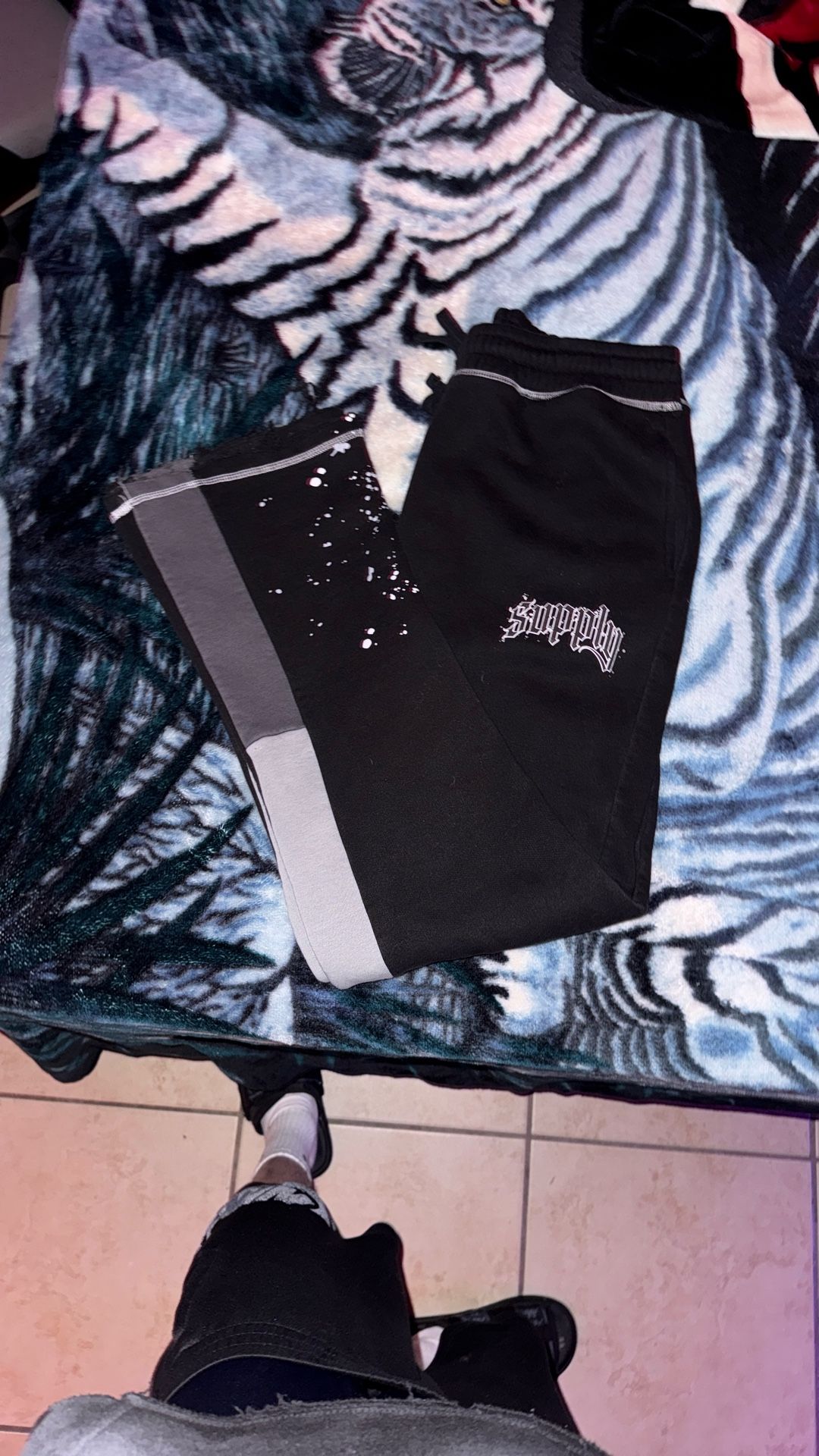flared sweats