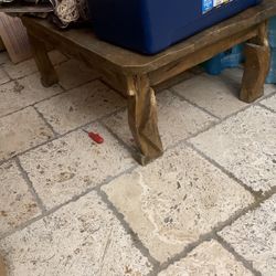 Rustic Coffee Table And Side Tables