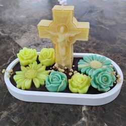 Handmade scented candles