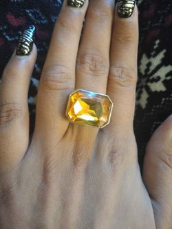 November gemstone ring