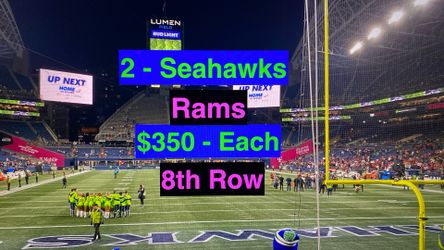 Seahawks Rams Tickets 