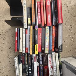 Book lot biographies non fiction self help