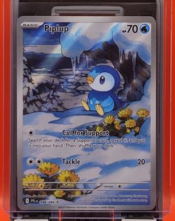 Pokemon TCG, Piplup Illustration Rare 098/094, Phantasmal Flames, FP, NM