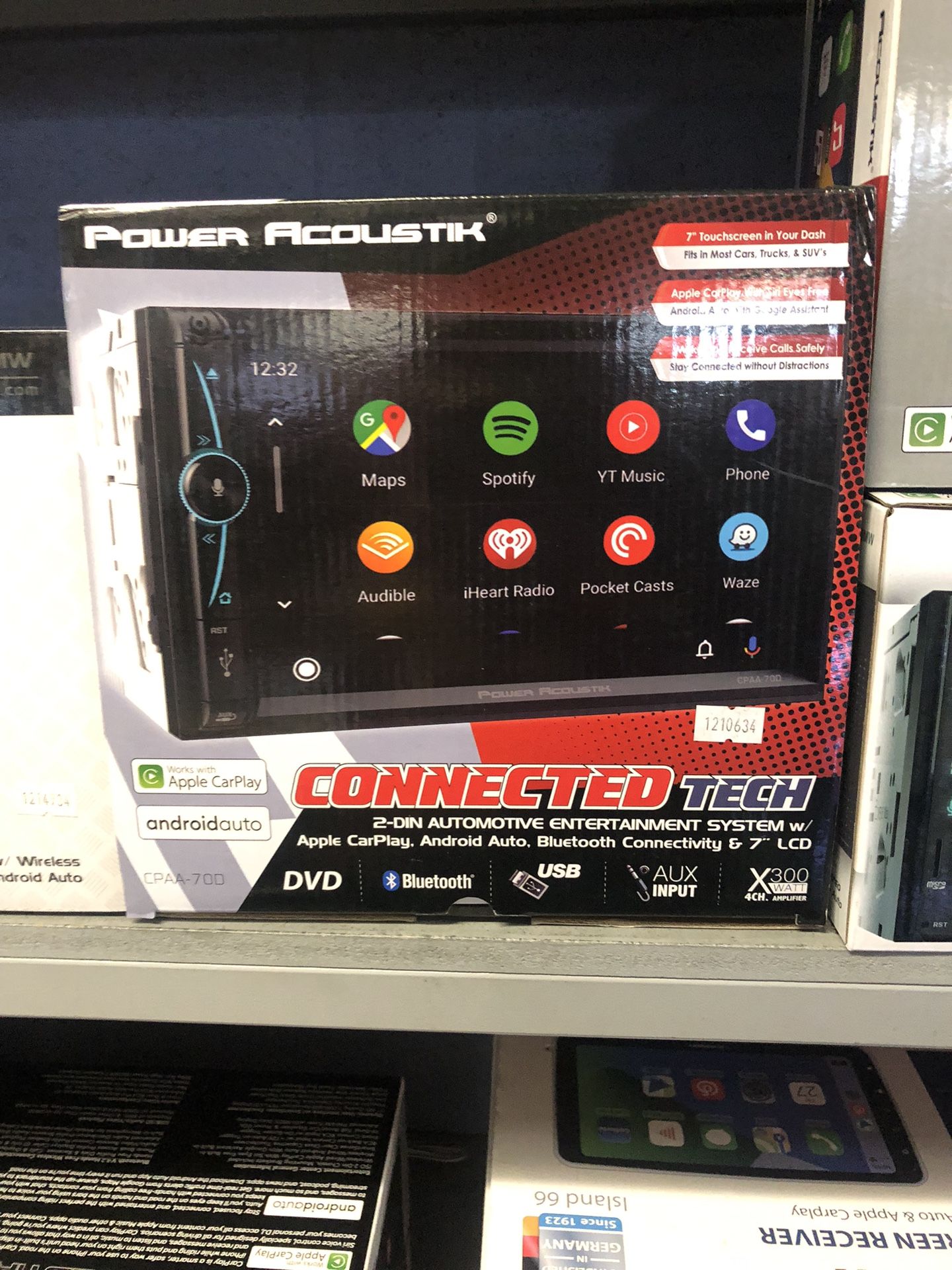 Power Acoustik Double Din Stereo On Sale Today 